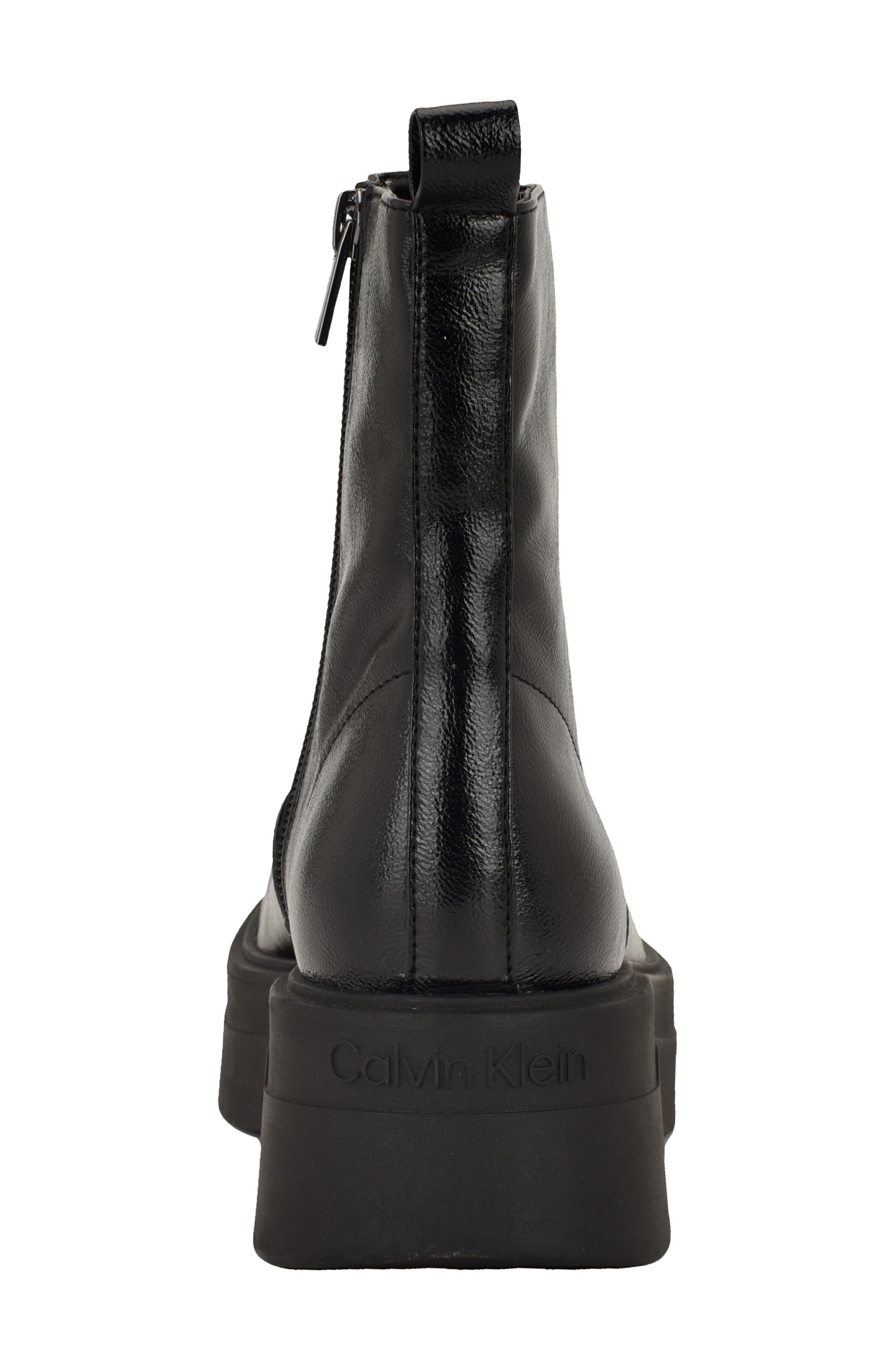 Calvin Klein Rivin Platform Bootie, Alternate, color, Black
