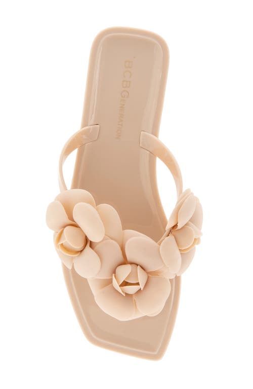 Bcbg Lulu Flip Flop In Stone