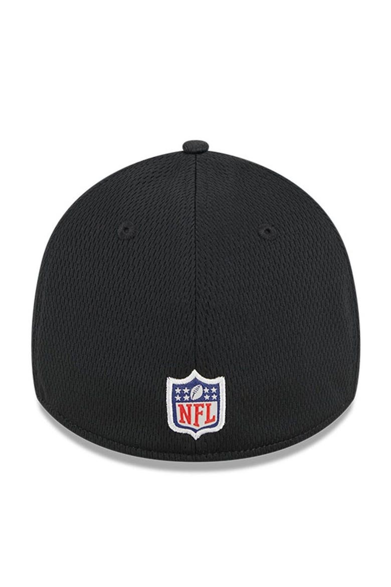 Men's New Era Black New Orleans Saints 2023 NFL Training Camp 39THIRTY Flex Fit Hat, Alternate, color, Black