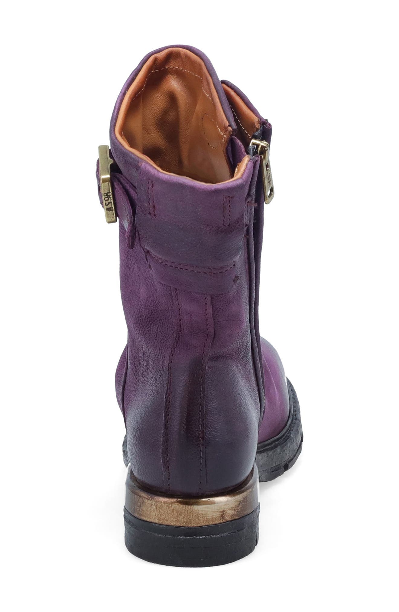 A.S.98 Albie Slouch Bootie, Alternate, color, Grape