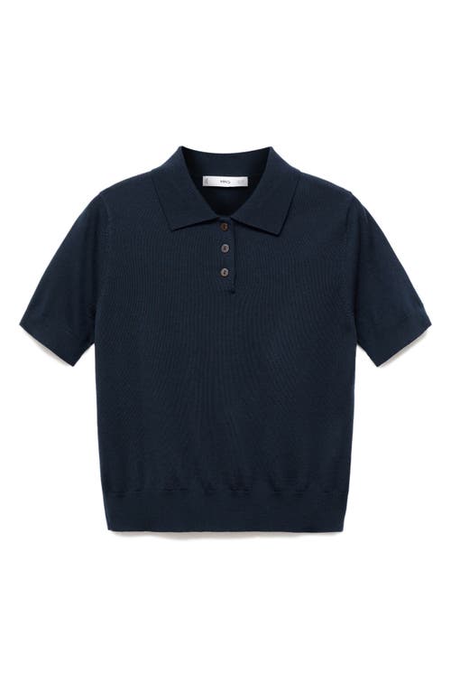 Mango Wool Sweater Polo In Animal Print