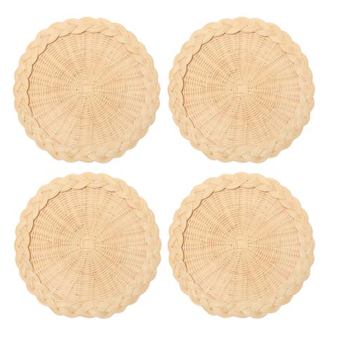 Braided Weave Placemats - Set of 4