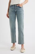 rag & bone Harlow Mid Rise Ankle Straight Leg Jeans