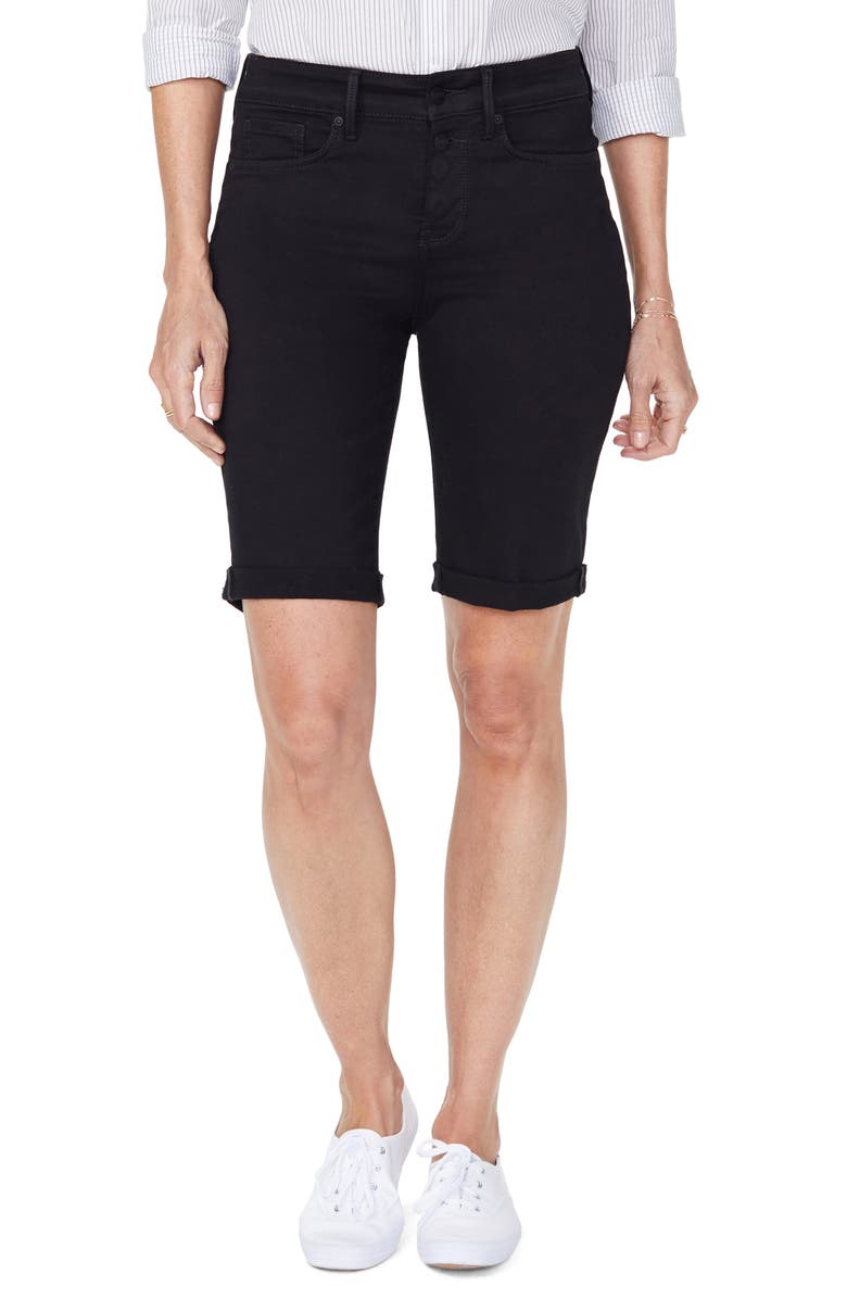 NYDJ Briella Roll Cuff Bermuda Shorts, Main, color, 