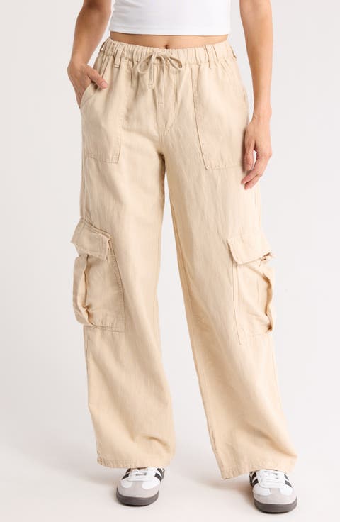 Ivory Cargo Pants | Nordstrom Rack