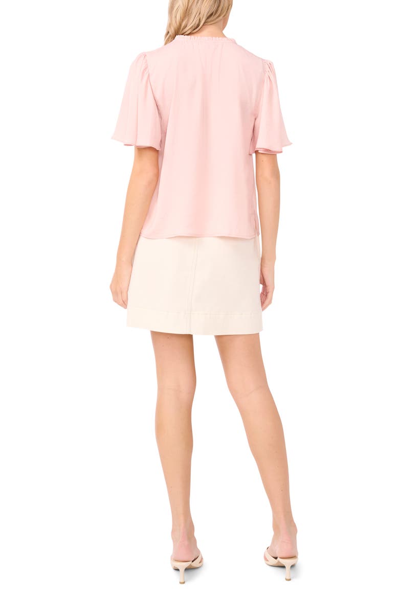 Tie Neck Top, Alternate, color, SEPIA ROSE