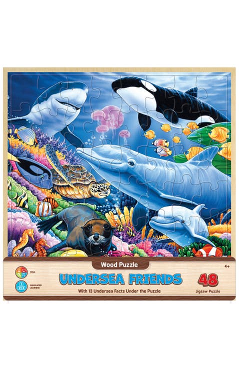 Undersea Friends 48 Piece Wood Puzzle