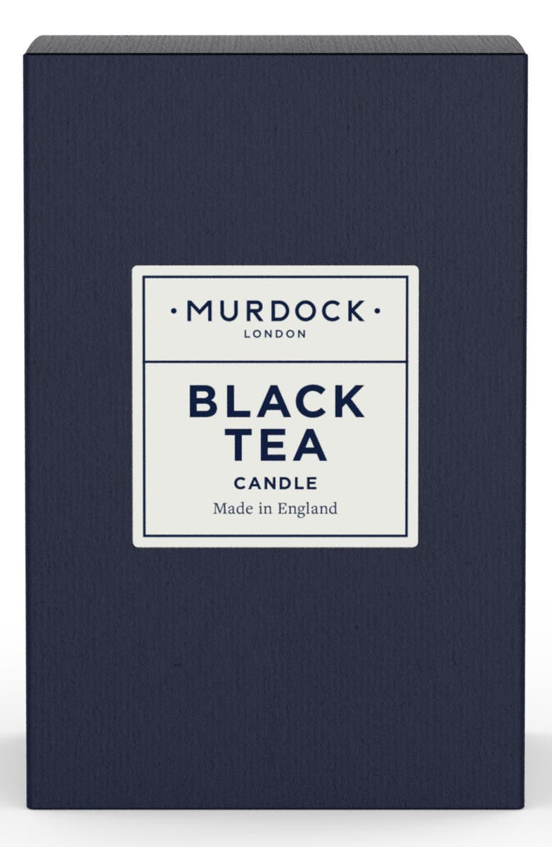 Murdock London Black Tea Candle, Main, color,