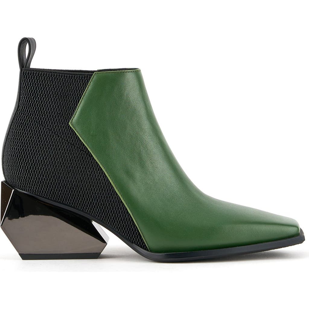 United Nude Ricky Mid Boot In Green
