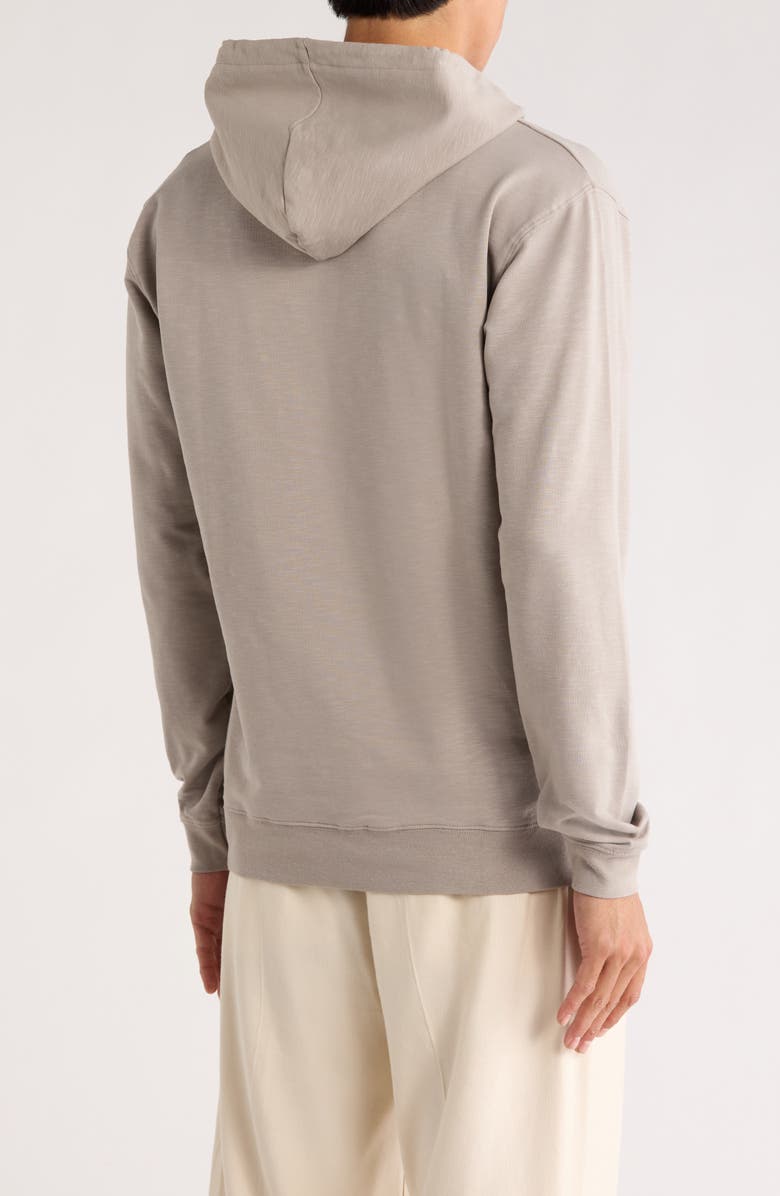 NN07 Barrow Heathered Pullover Hoodie, Alternate, color, Grey