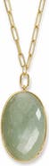 ARGENTO VIVO Green Aventurine Pendant Necklace