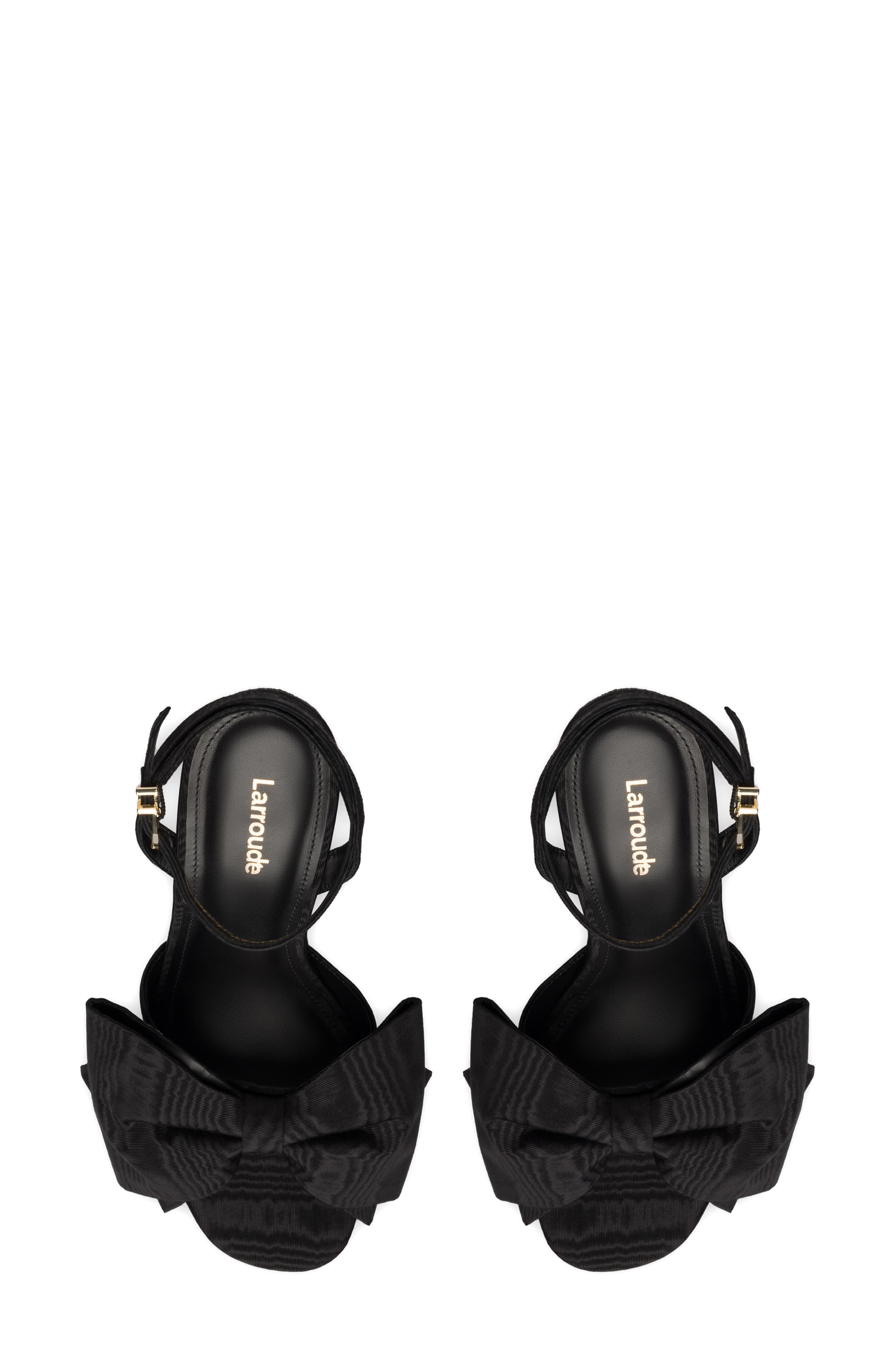 Larroudé Elle Ankle Strap Platform Sandal, Alternate, color, 