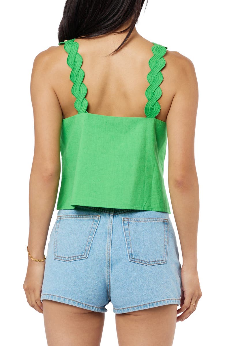 CIEBON Alessia Floral Embroidery Sleeveless Top, Alternate, color,
