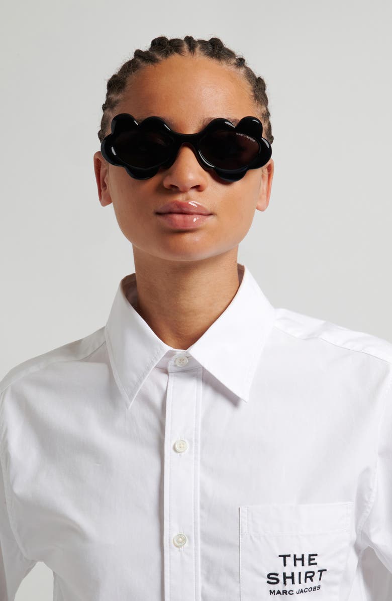 Marc Jacobs 54mm Irregular Sunglasses, Alternate, color, 