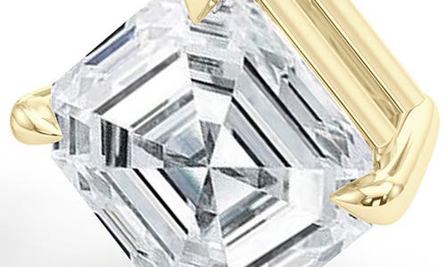 Hautecarat Lab Grown Diamond Twin Asscher Cut Drop Earrings