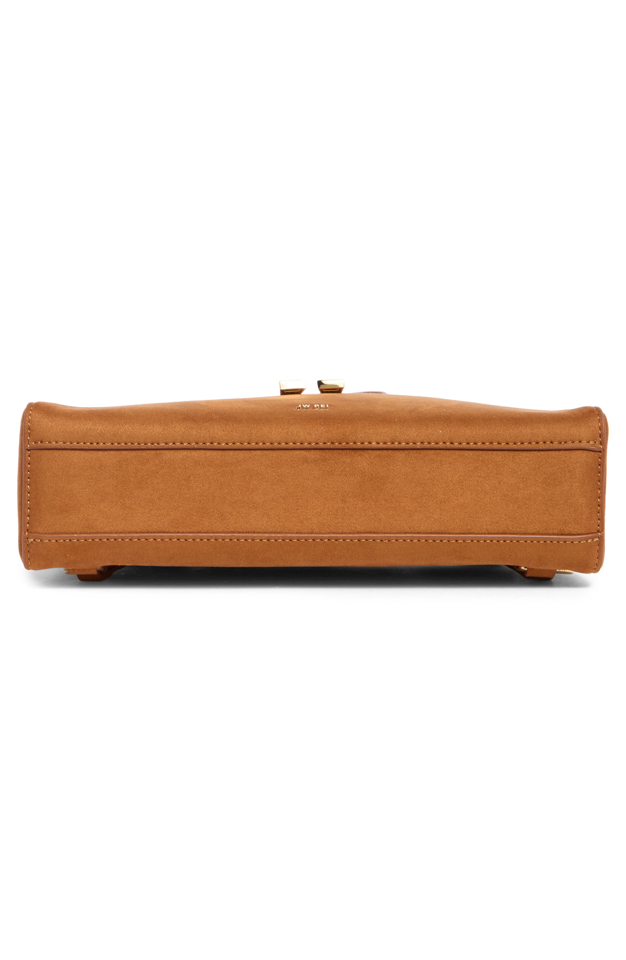 Thea Large Faux Suede Top Handle Bag