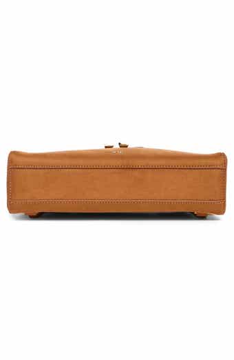Thea Large Faux Suede Top Handle Bag