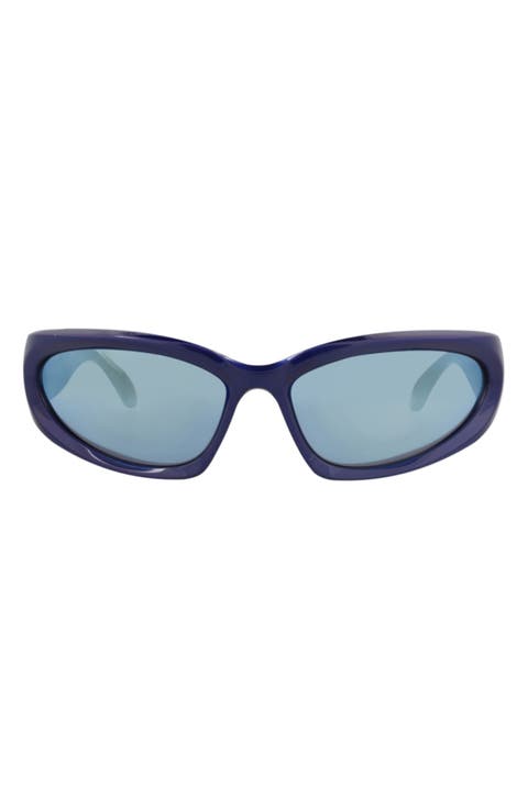 65mm Oval Sunglasses