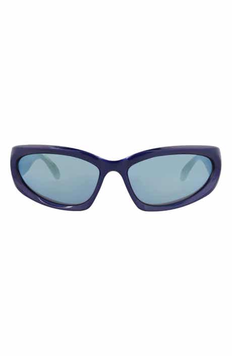 65mm Oval Sunglasses