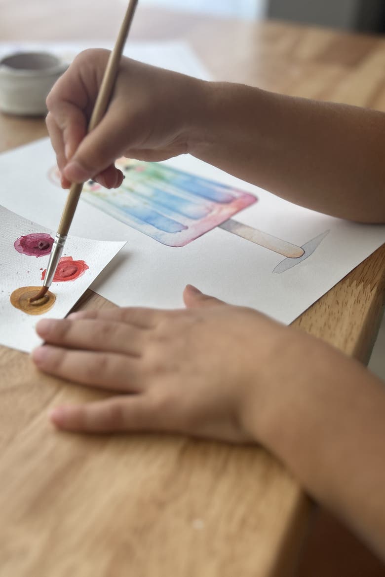 Petite Artisan Watercolor Kit, Alternate, color, Rainbow