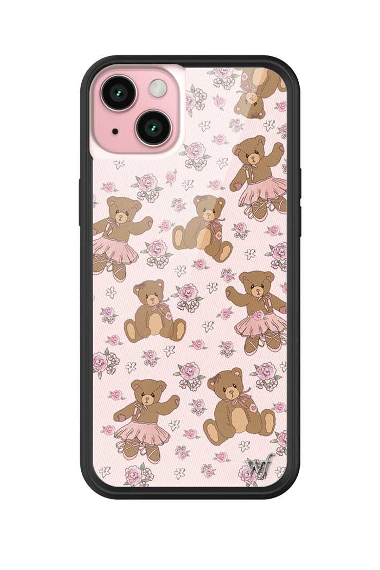 Bear-y Ballet iPhone Case, Alternate, color, Pink