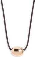 Open Edit Orb Accent Cord Necklace