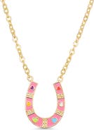 Lily Nily Kids' Horseshoe Pendant Necklace