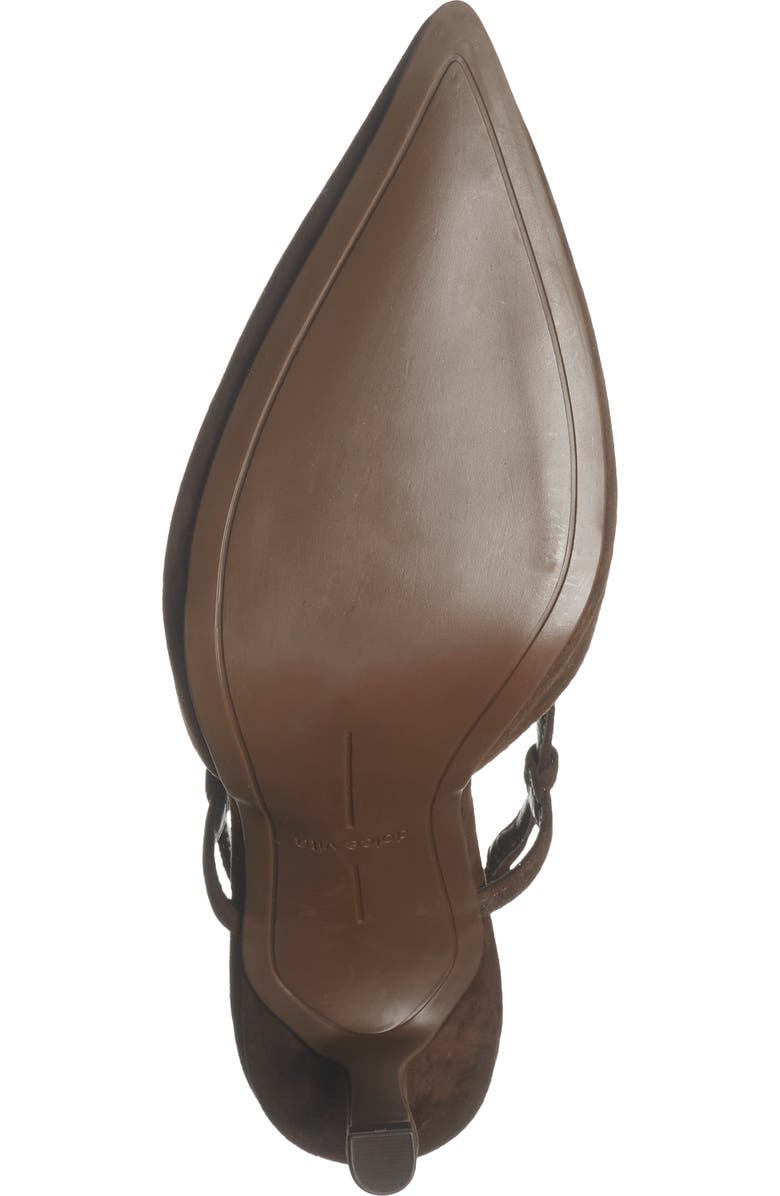 Dolce Vita Katara Slingback Pump, Alternate, color, Dark Brown Suede