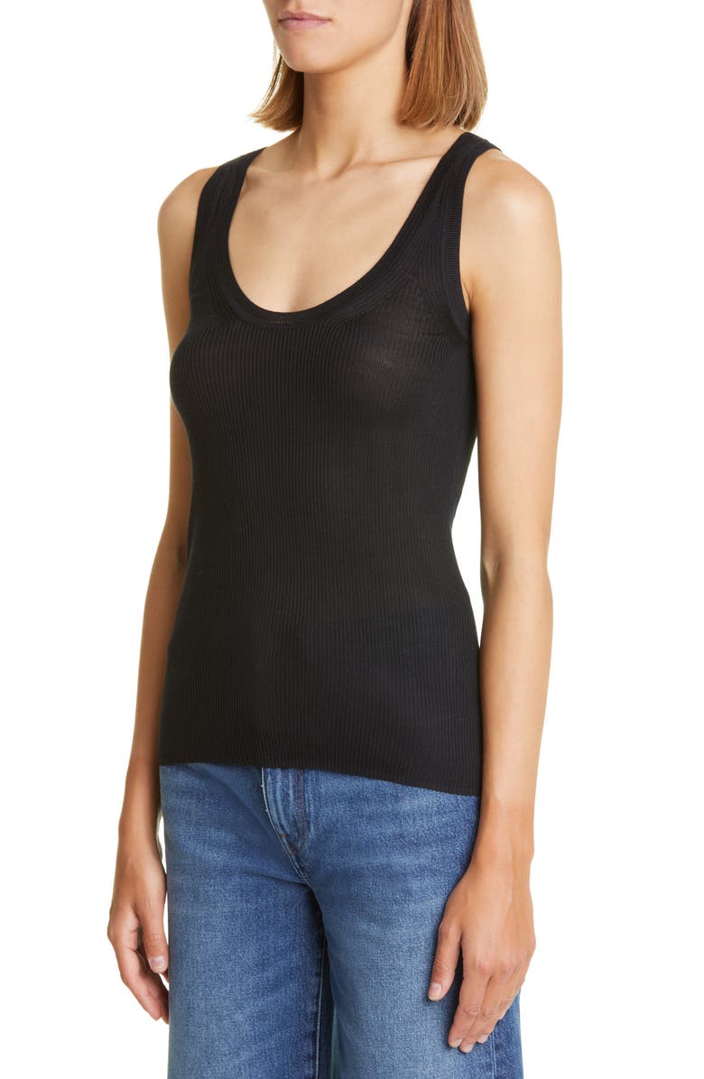 TOTEME Silk & Cashmere Tank Top, Alternate, color, 
