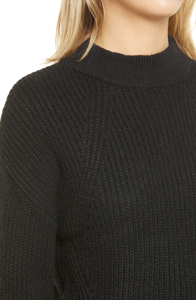 BP. Cable Knit Balloon Sleeve Sweater, Alternate, color,