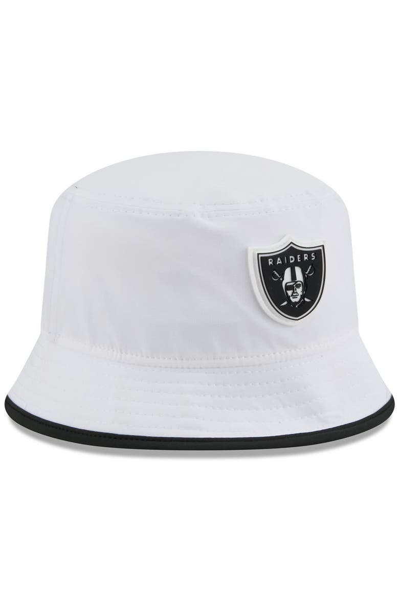 Men's New Era White Las Vegas Raiders 2025 NFL Training Camp