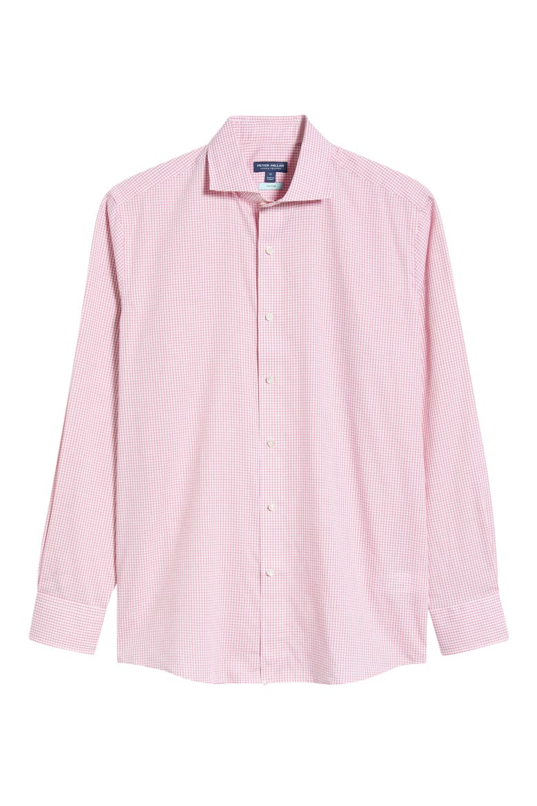 Crown Crafted Kenneth Grid Cotton Shirt, Alternate, color, REDWOOD
