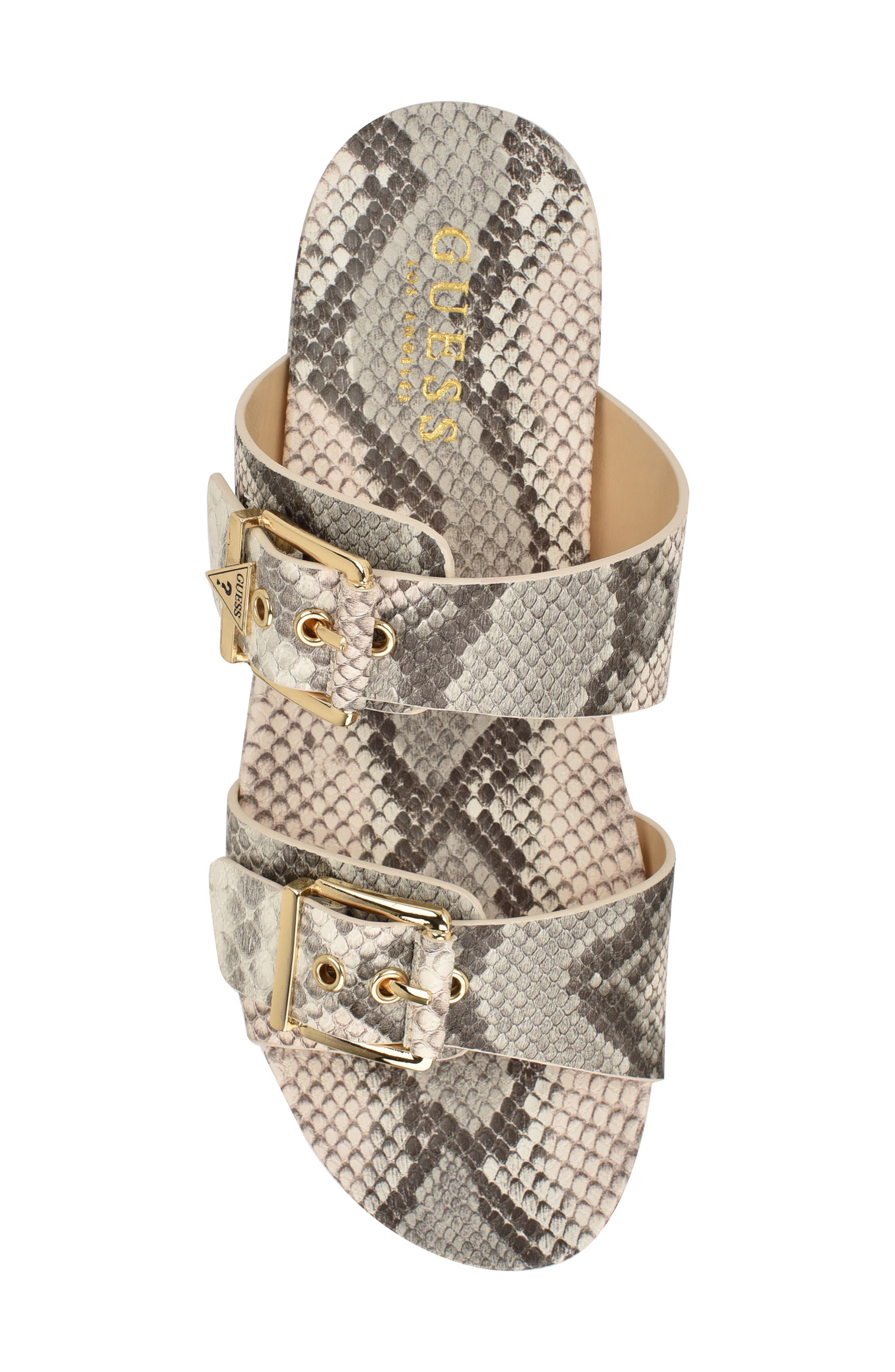 Platform Slide Sandal, Alternate, color, TAUPE