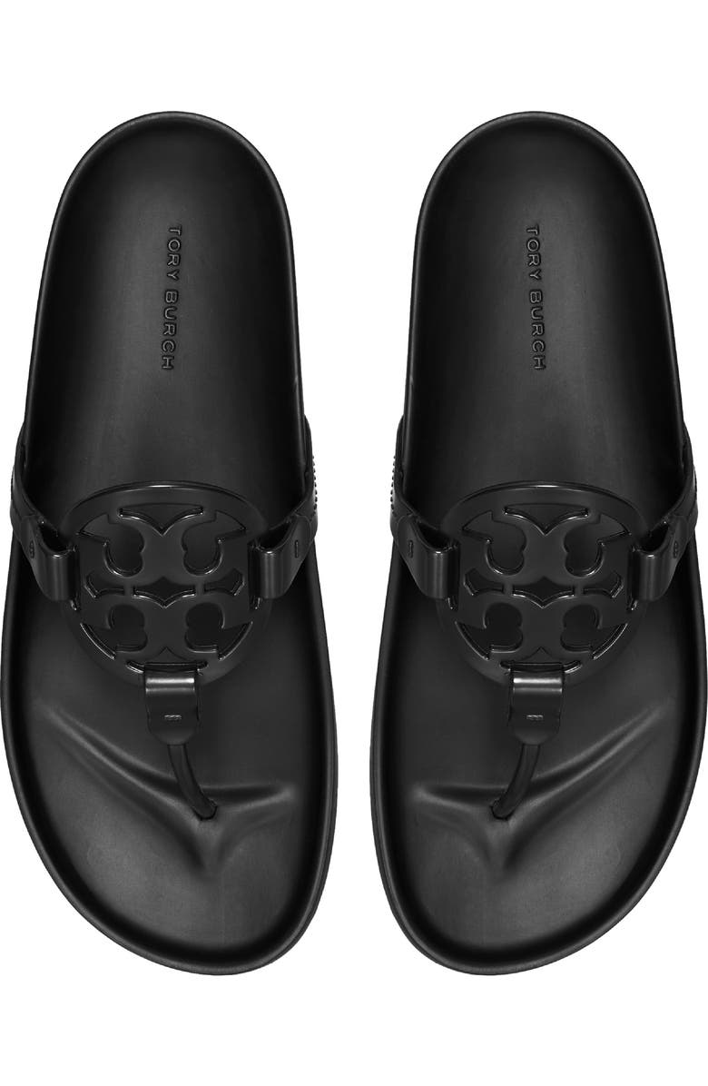 Tory Burch Miller Cloud Lite Flip Flop, Alternate, color, Perfect Black