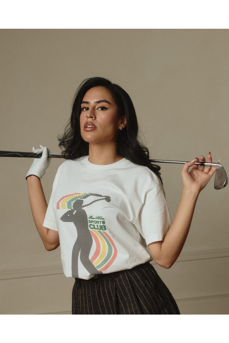Sport Club Golf Tee, Alternate, color, White