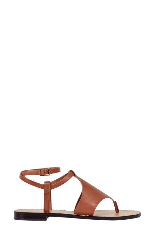 Marc Fisher Ltd Lille Ankle Strap Sandal In Brown