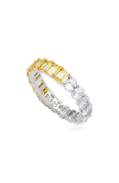 Half & Half Eternity Band Ring