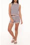 selected Cream/Navy Stripe