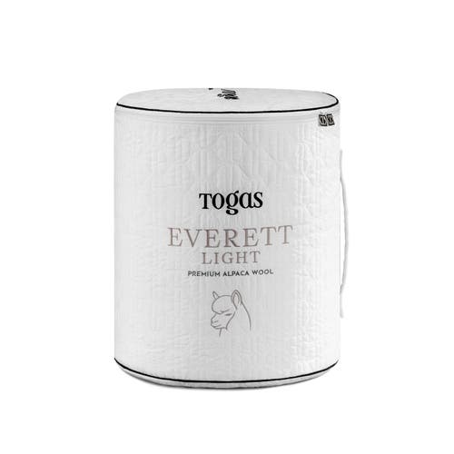 Togas Everett Light Alpaca Wool Comforter In Multi