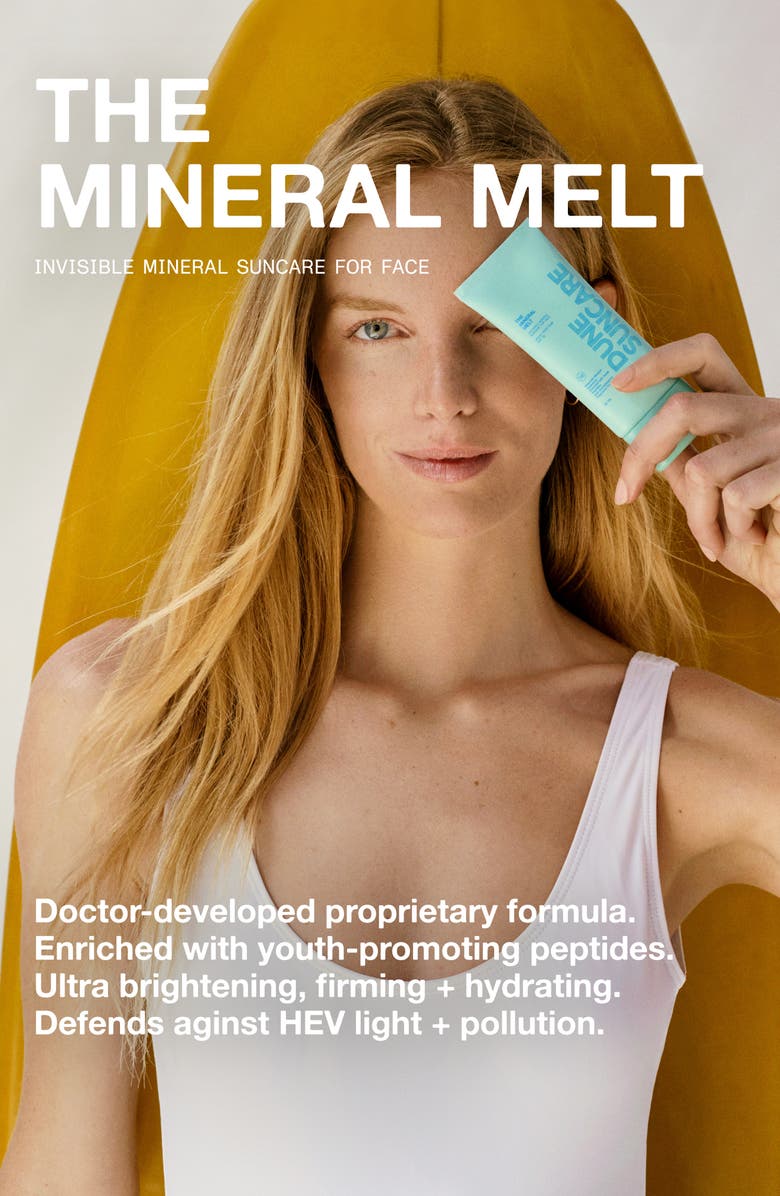 DUNE Suncare The Mineral Melt Invisible Mineral Face Sunscreen SPF 30, Alternate, color, 