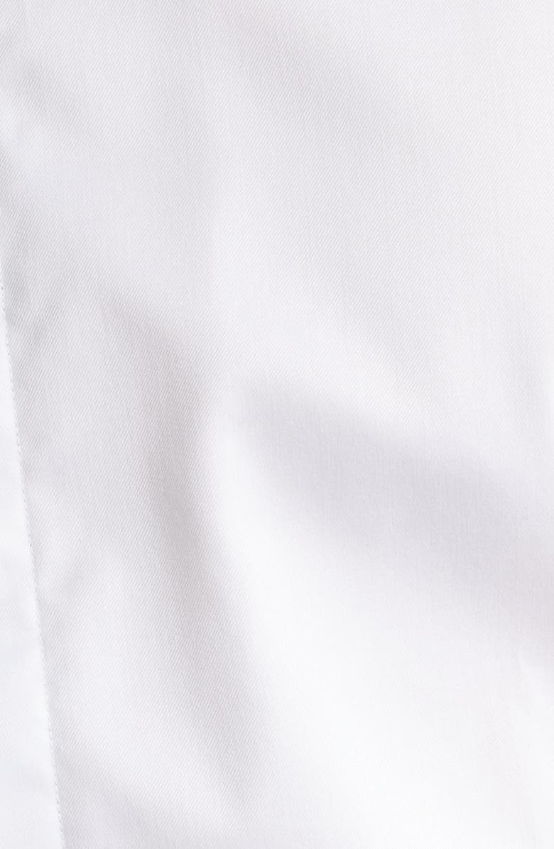 1863 by Eterna Slim Fit White Non-Iron Cotton Twill Tuxedo Shirt, Alternate, color, White