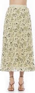 Alexia Admor Kesia Midi Chiffon Pleated Skirt
