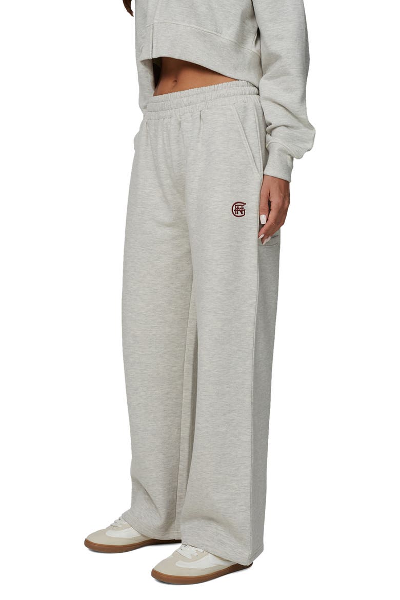 Straight Leg Halftone Joggers, Alternate, color, Grey