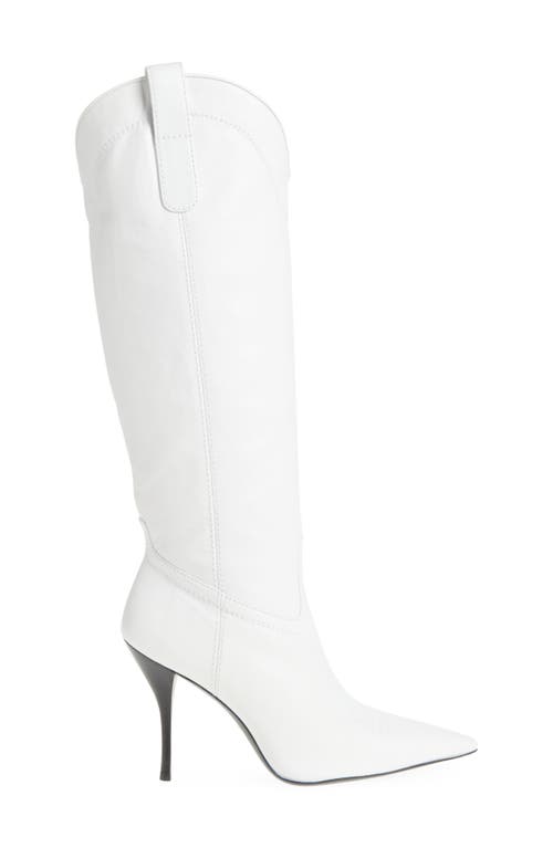 Stuart Weitzman Outwest Knee High Pointed Toe Boot