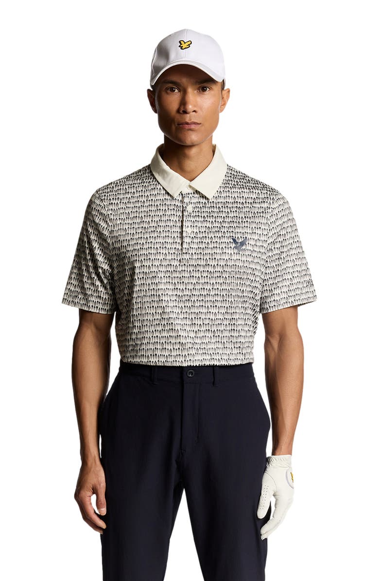Lyle & Scott Golf Divot Polo Shirt, Alternate, color, White