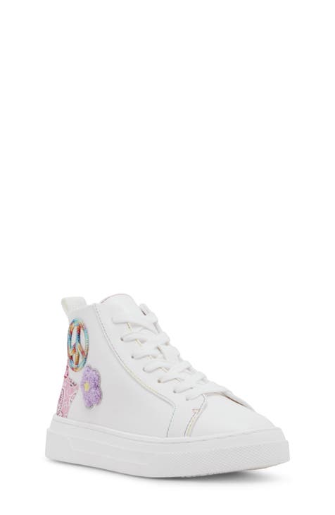 Kids' Patch Embellished High Top Sneaker (Little Kid & Big Kid)