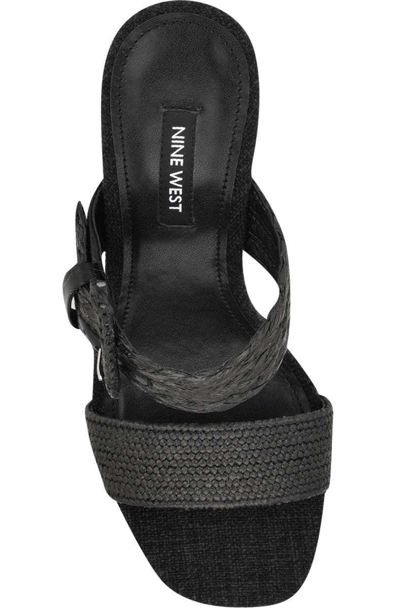Nine West Novalie Espadrille Wedge Slide Sandal, Alternate, color,