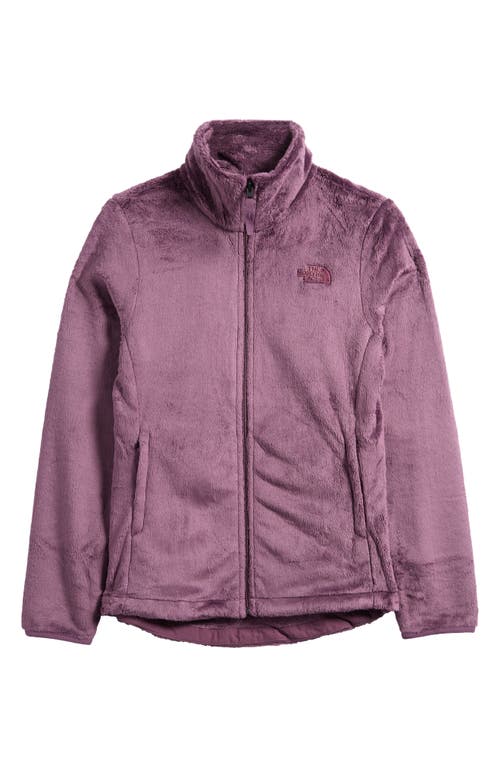 The North Face Osito Zip Fleece Jacket In Midnight Mauve