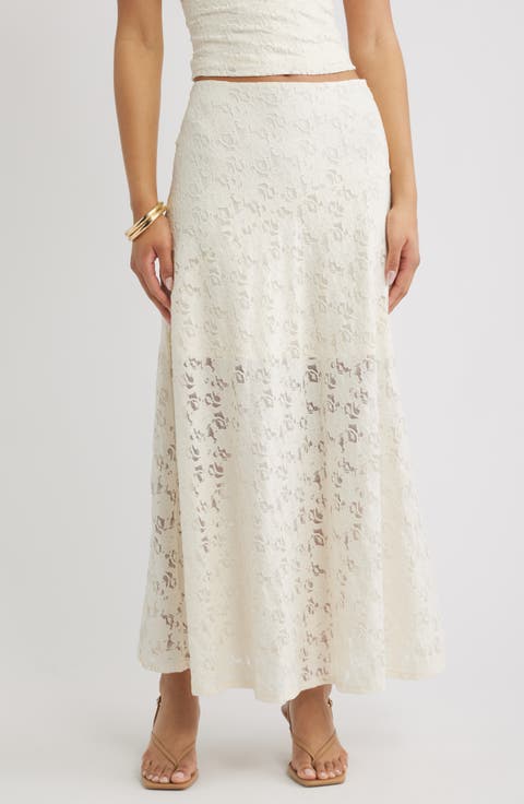 Lace Maxi Skirt