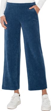 Liverpool Los Angeles Pull-On Corduroy Wide Leg Pants